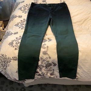 BDG Black & Green Ombré Pants